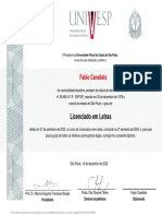 Diploma Licenciatura