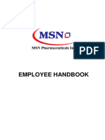Employee Handbook Draft - Final - For Print
