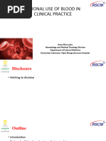 Blood Transfusion Infusion Rates Guide | PDF | Blood Transfusion ...