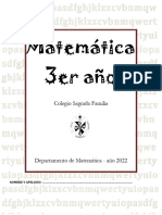 3° Matemática 2022 - Apunte