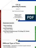 CE 22 Lecture 7 After-Tax Economic Analysis