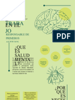 Presentación Salud Mental Profesional Verde y Amarillo