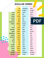 Irregular Verbs - Kids b1