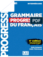 Grammaire Progressive du Français Niveau Intermédiaire 4e édition