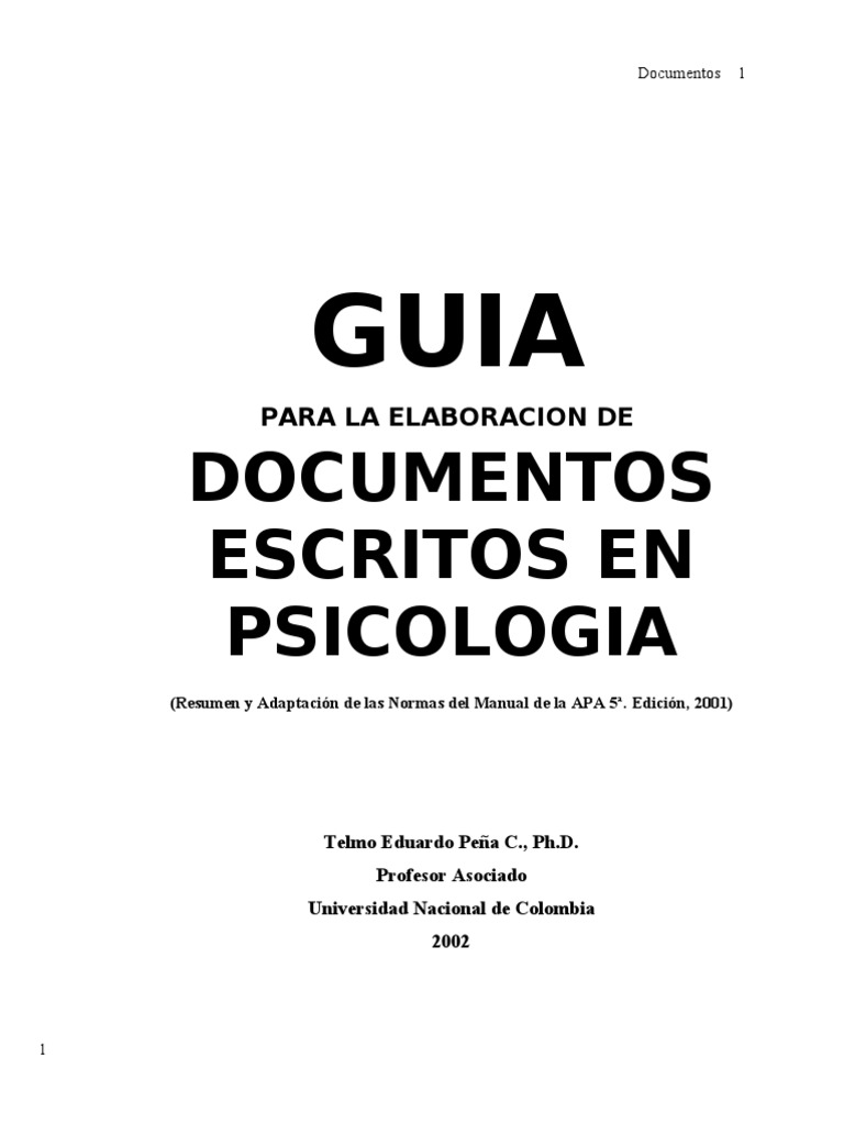 Guia Apa | PDF