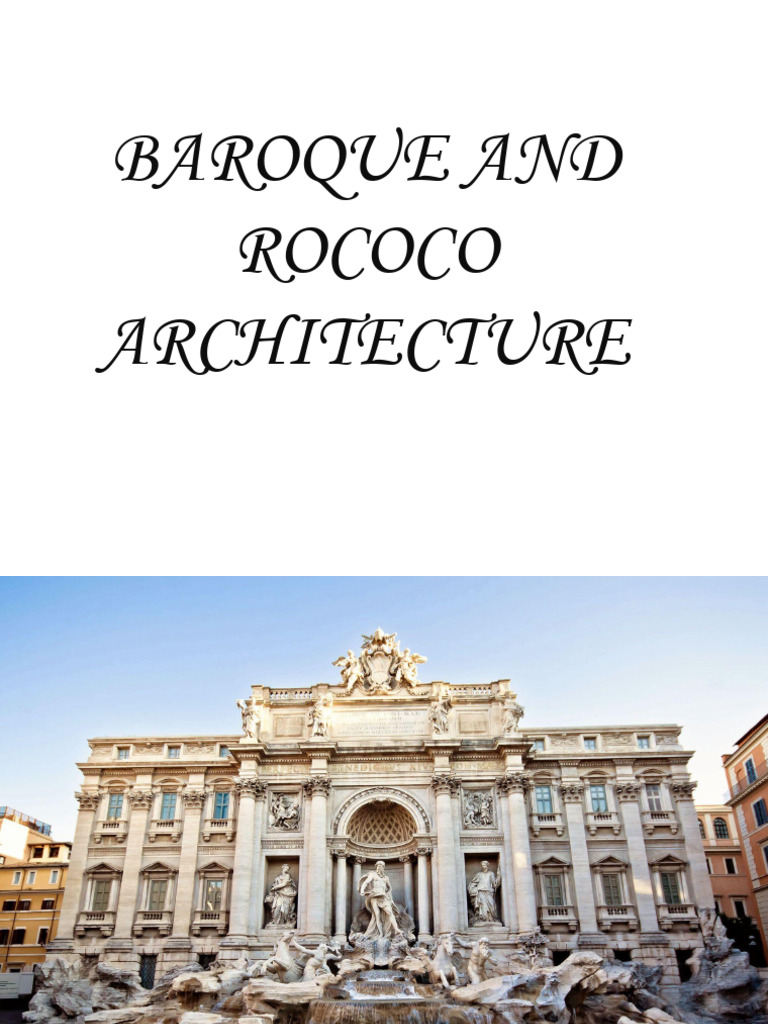 Baroque vs. Rococo Architecture Explained | PDF | Baroque