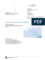 Proiect Sistem Fotovoltaic SC AGROMEC STAFANESTI SA - Combinat