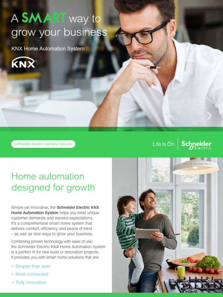 Schneider Electric KNX Automation Solutions | PDF | Home Automation ...