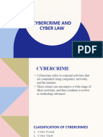 Cybercrime and Cyber Law