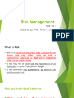 Week 1 2 FME 321 Risk Managment