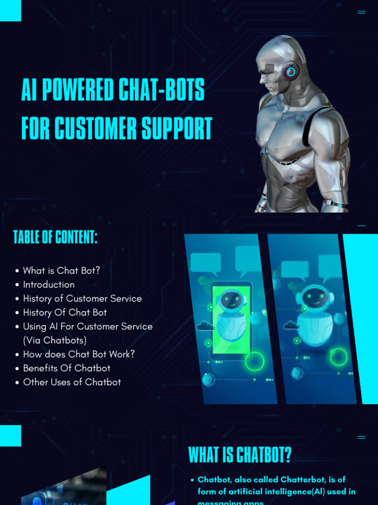 AI PROJECT On AI POWERED CHATBOX | PDF | Communication | Computer ...