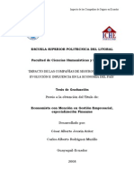 Impacto de las Compañias Seguros en Ecuador