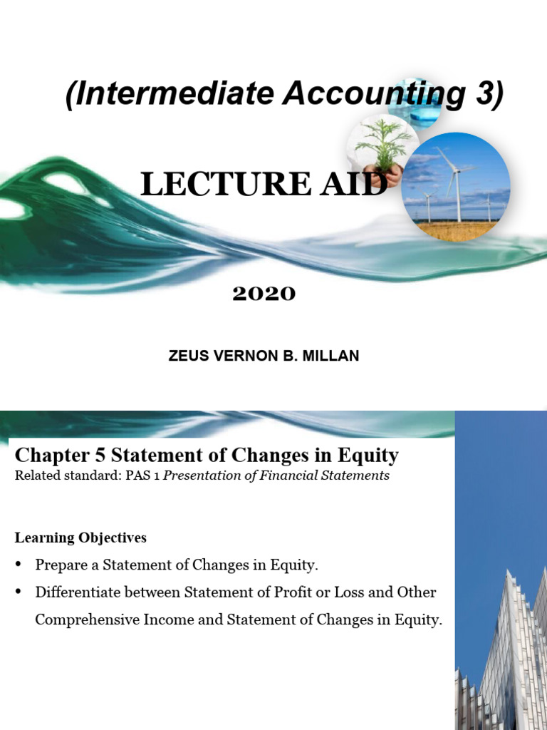 Chapter 5 - Statement of Changes in Equity | PDF