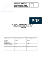 Protocolo Contingencia Covid - 19 Tipo 1