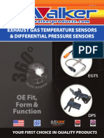 Exhaust Gas Temperature Sensors Differential Pressure Sensors