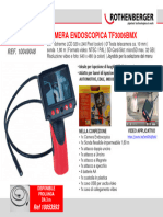 Camera Endoscopica Rothenberger TF BMX M Display Peso G 10049048 Techsheetsup