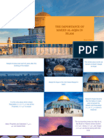 The Importance of Masjid Al-Aqsa in Islam