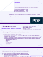 Actividades Evaluadas