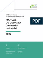 Manual Generador Industrial - 2022