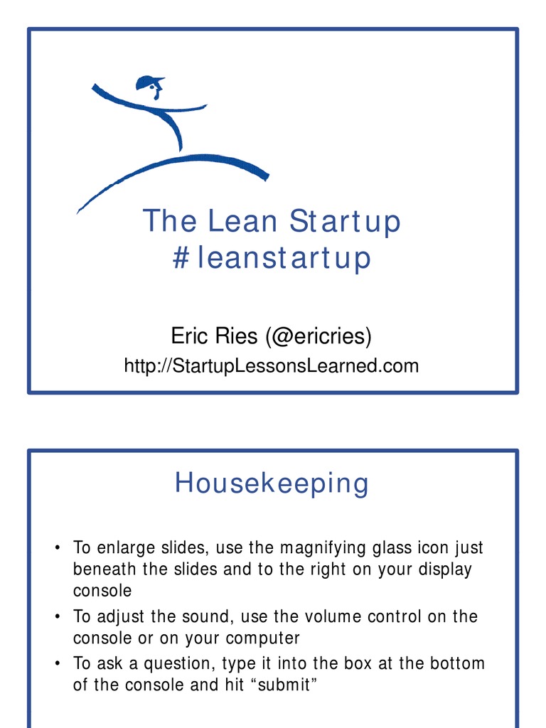 Lean Startup | PDF | Lean Startup | Startup Company