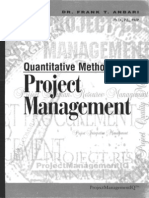 Quantitative Methods For Project Management