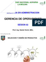 Gerencia de Operaciones Sesión 02