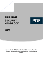 Firearms Security Manual 2020