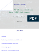 Aula15 - MPL, Logit e Probit