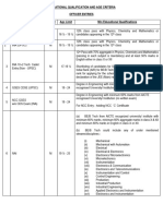 Eligibility Criteria Revised