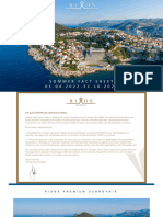 Rixos Premium Dubrovnik - Fact Sheet Summer 2022 de