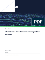 Threat Protection Performance Sample Report