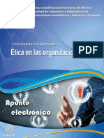 Etica en Las Organizaciones