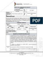 Informe de Viaje Santa Cruz 04 de Octubre