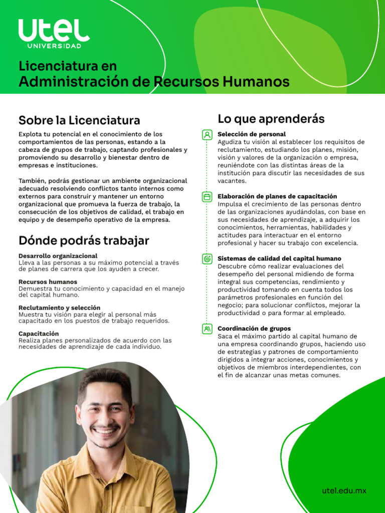 Lic Admin Rrhh Pdf Gestión De Recursos Humanos Business