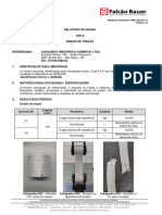 Ensaio de Tração10 Ton 2021