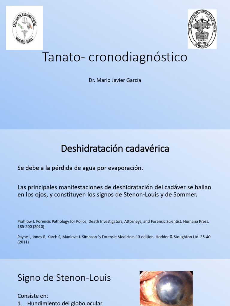 Tanato Cronosdiagnostico 1 | PDF | Descomposición | Ojo