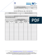 FGPR - 580 - 06 - Informe de Métricas Del Proyecto