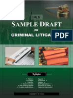 Drafts On Criminal Litigation