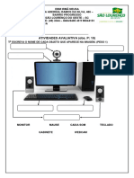 Avaliação 1ºANO Informatica