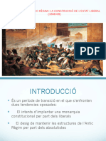 Ud1. La Crisis de L'Antic Règim I La Construcció de L'Estat Liberal (1808-68)