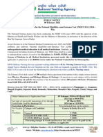 NEET 2024 Application Form Notice 
