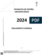 Reglamento General Ceu 2024