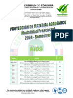 Proyección de Textos - 2024 Semestre I (Modalidad Presencial)