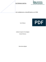 Implementación de Multiplexores y Decodificadores en VHDL.