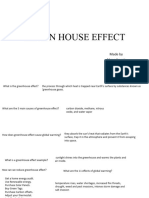 Grenn House Effect