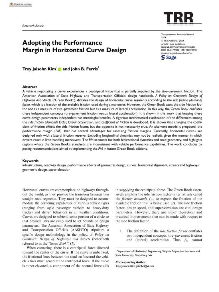 Jaisohn kim ferris 2024 adopting the performance margin in horizontal