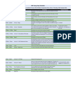 IMT Away-Day Schedule