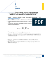 Ic01 Procedimiento para El Aspirante de Primer Ingreso Que Desean Estudiar Ing Civil