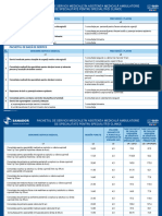 Tarife Pachet de Servicii Clinice 1 Si 2 - 2023