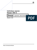 Nistrukcja Napraw Passat 1997ogrzewanie I Uklad Klimatyzacji